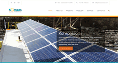 Desktop Screenshot of kompassolar.com